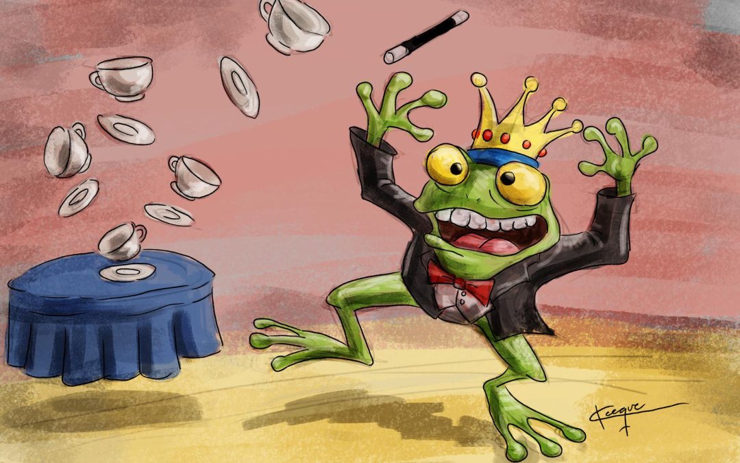 Scensommar i Gottsunda – Grodkungens trolleri­föreställning