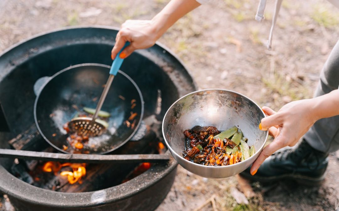 Provsmaka världens utemat