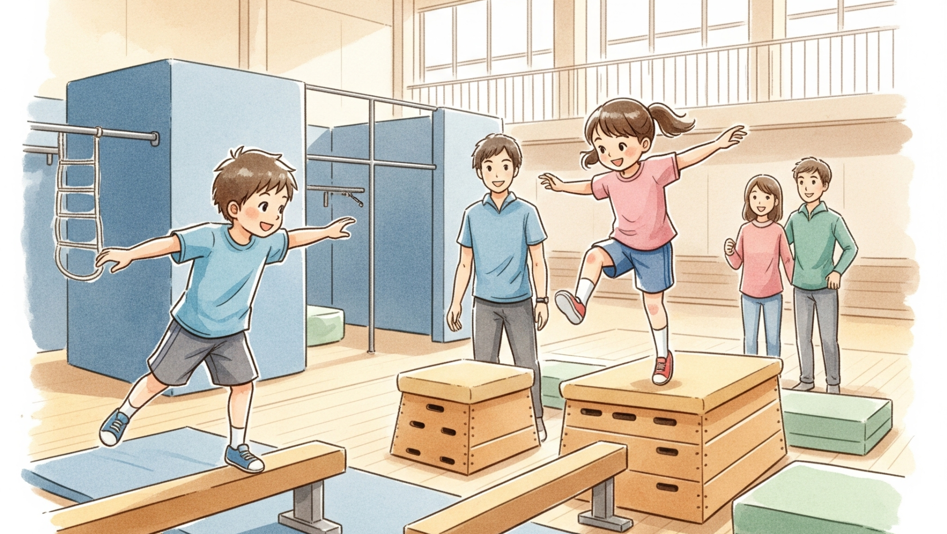 Barn i lek och rörelse