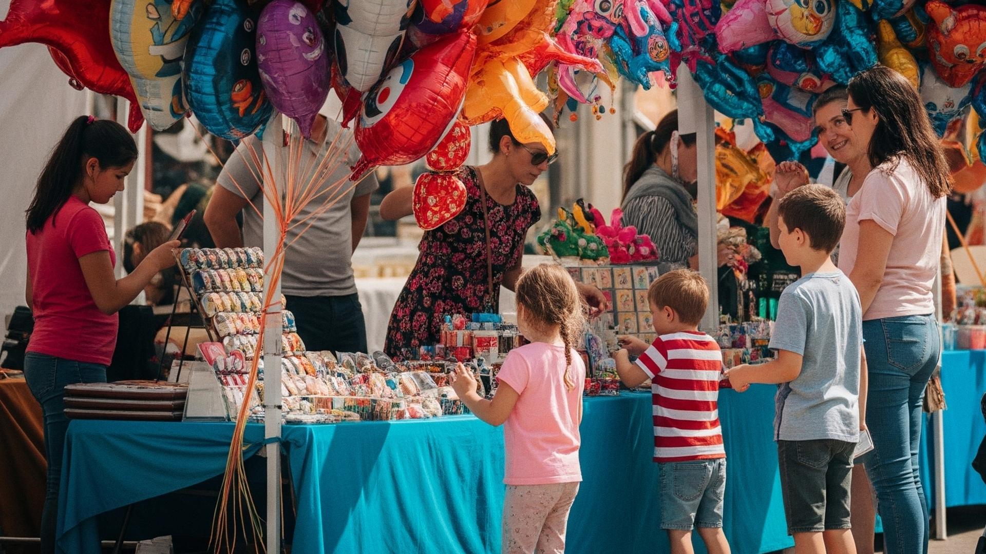 dekorativ bild marknad