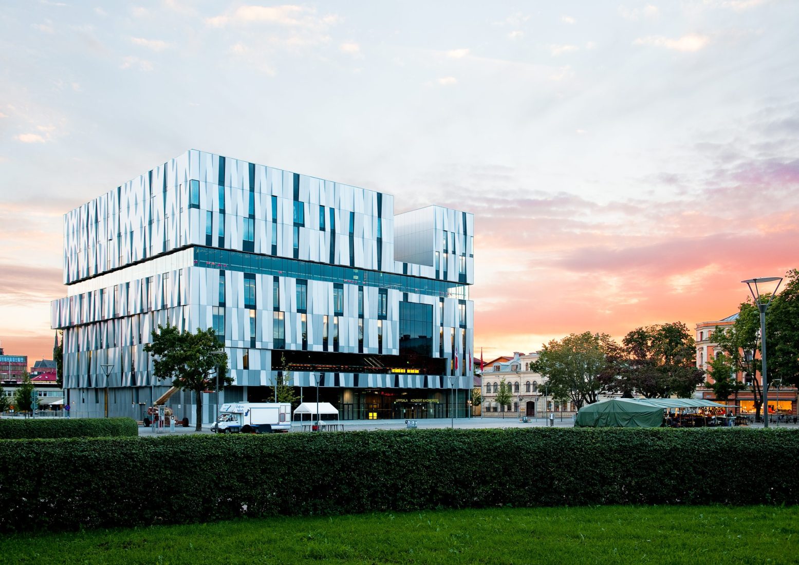 Uppsala Konsert och Kongress fasad