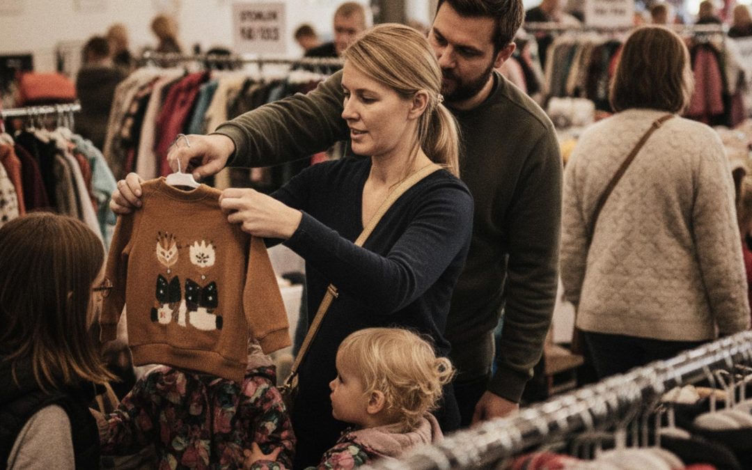 Borgenkyrkans klädbytardag