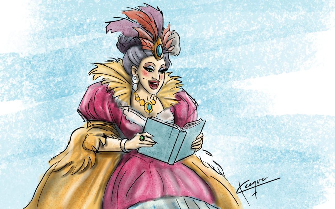 Familjelördag: Sagostund Drakar och Dragqueens