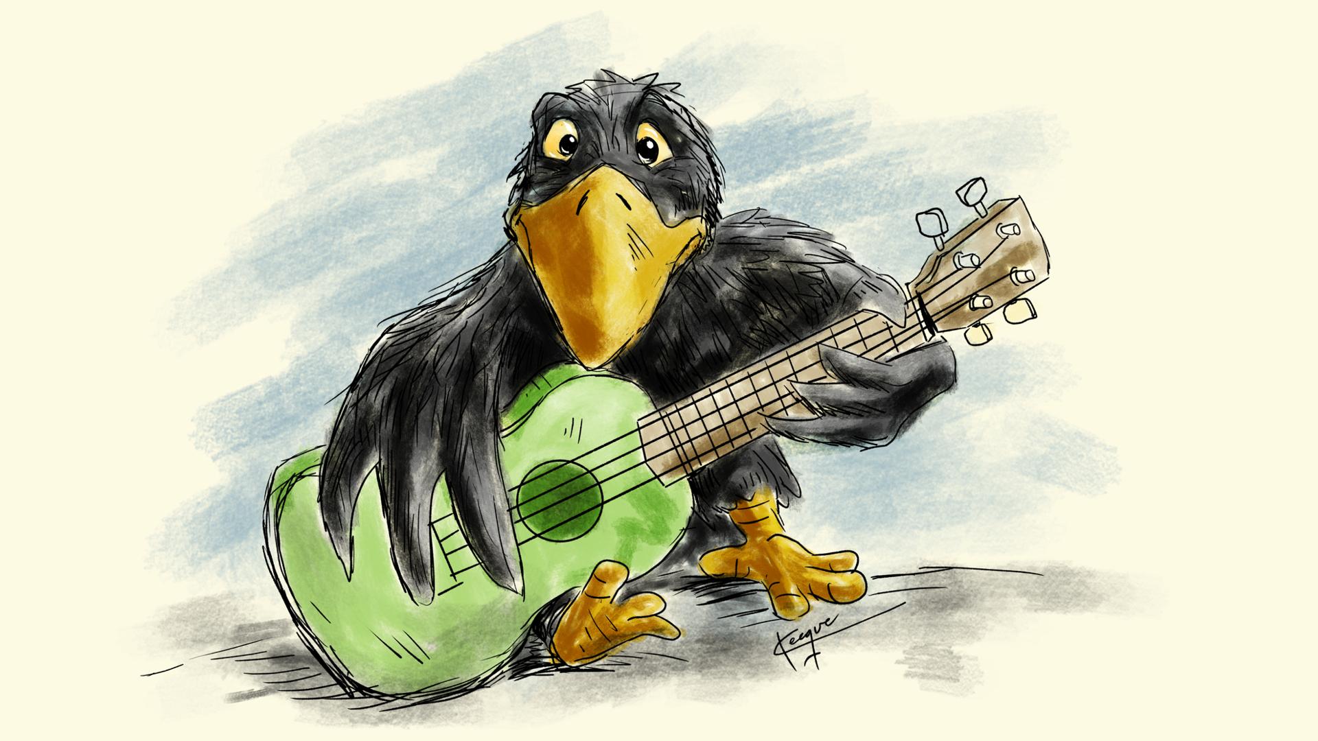 dekorativ bild Småsånger Rosendalsbiblioteket