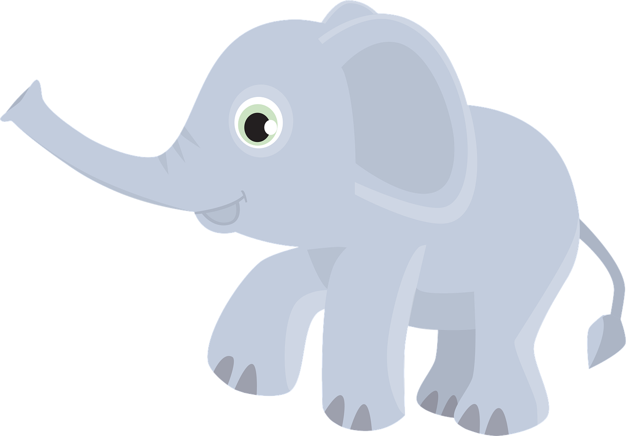 Grafisk elefant