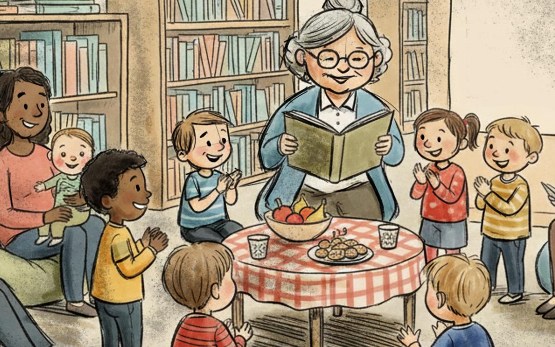 Sagostund på Gränby allaktivitetshus