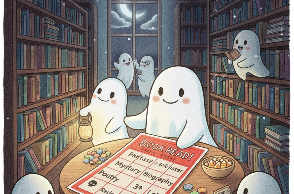 Bokbingo och läskigt läsrum