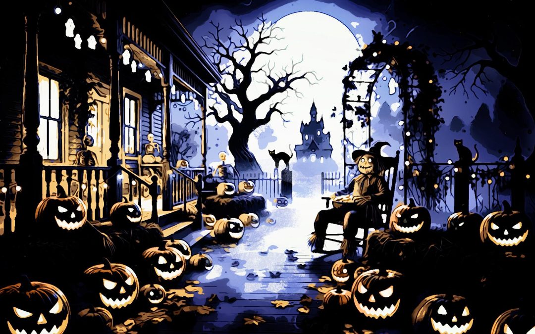 Bus & Spök på Forumtorget