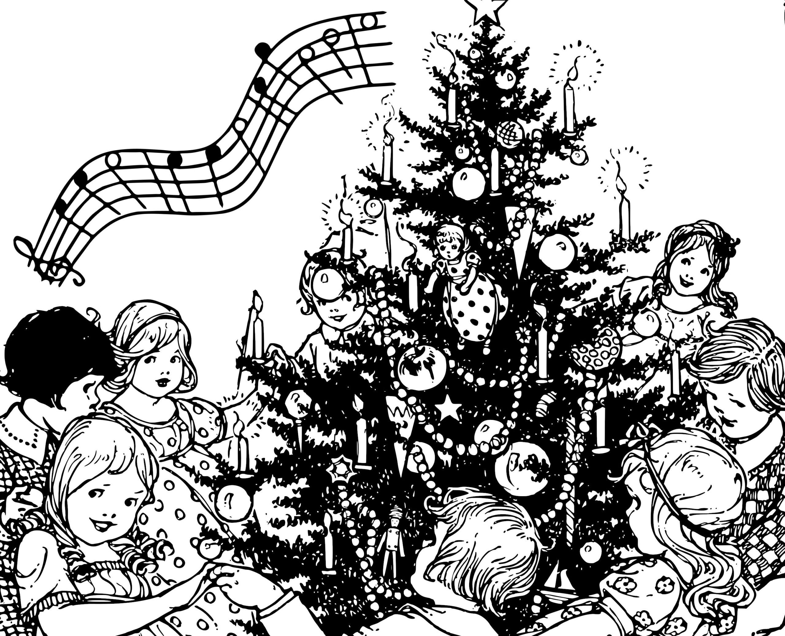 jul gran ringdans knut, julgransplundring