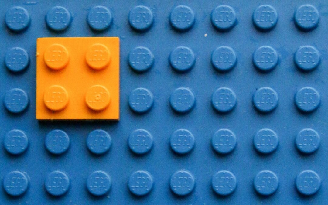 Legotryck på Österbybruks bibliotek