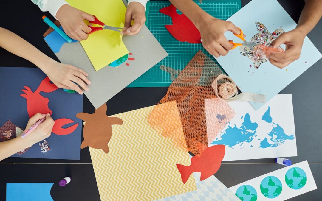 Sportlovspyssel på Heby bibliotek