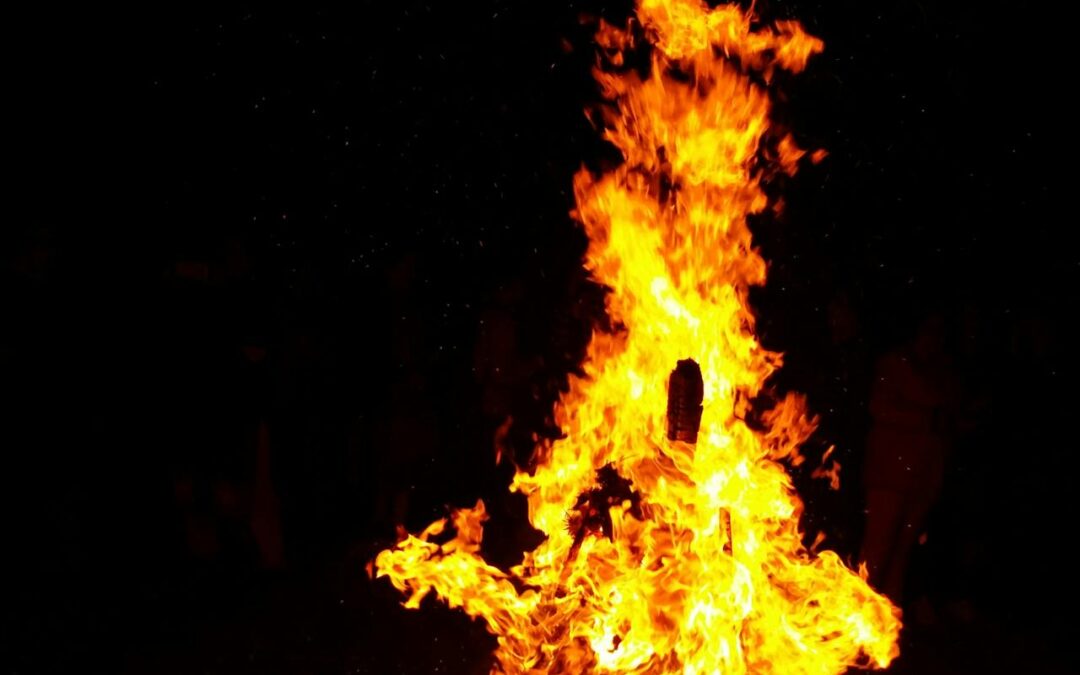 Valborgsfirande i Almunge