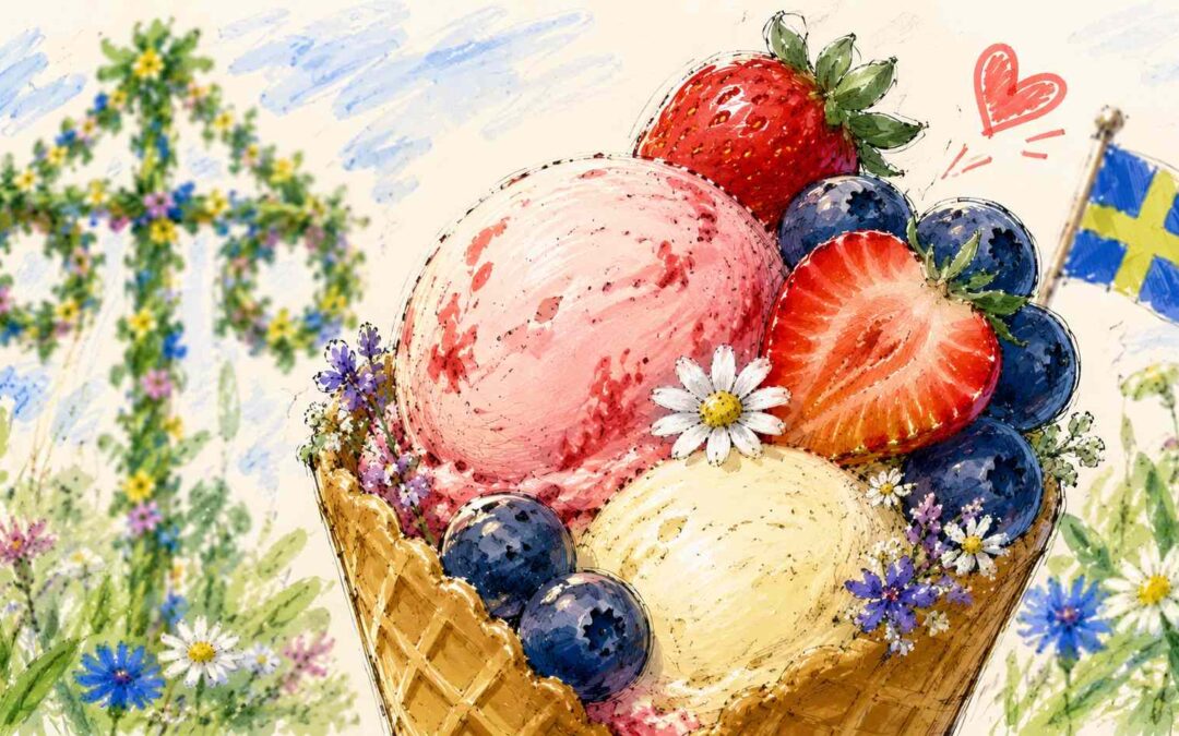 Midsommarfirande på Nötsveden
