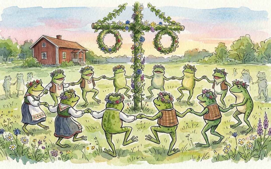 Fira midsommarafton på Disagården