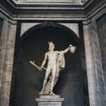 Staty av Perseus och Medusa.