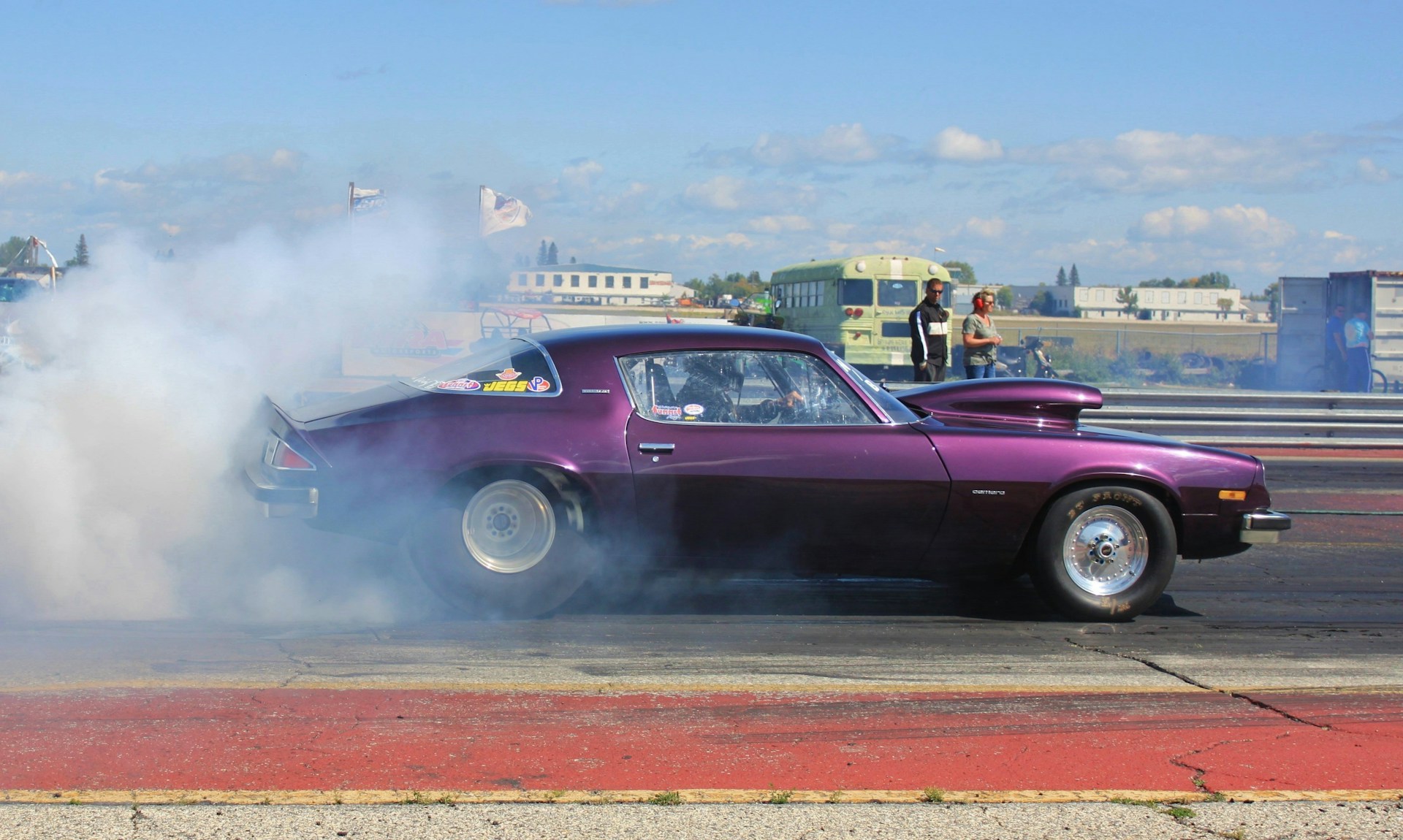 racing med en bil