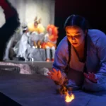 Föreställningen Monster och gudar på Uppsala Stadsteater