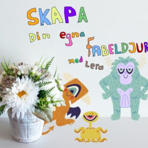 Fabeldjur, skapa, barn, kreativ, Clarah S.