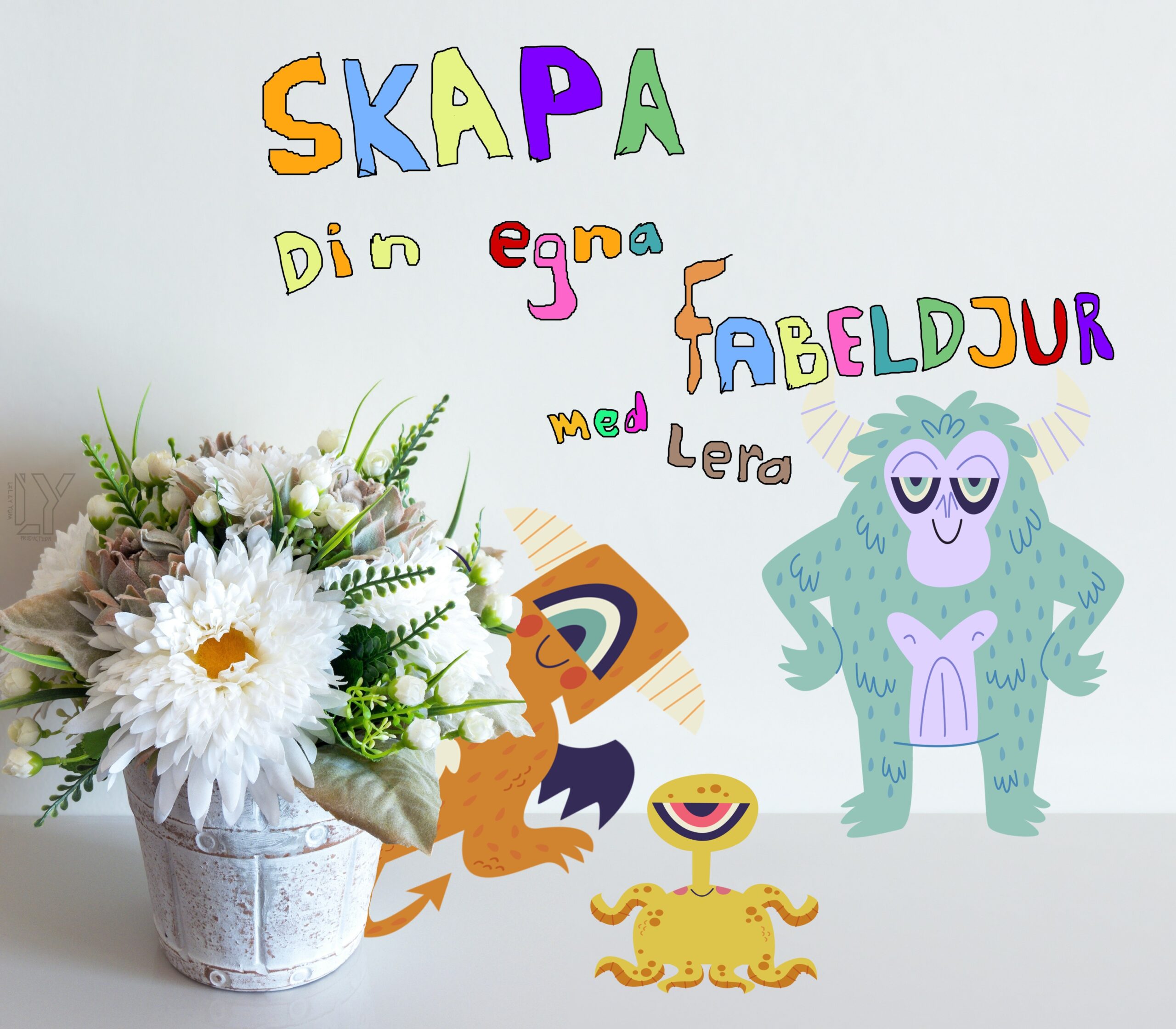 Fabeldjur, skapa, barn, kreativ, Clarah S.